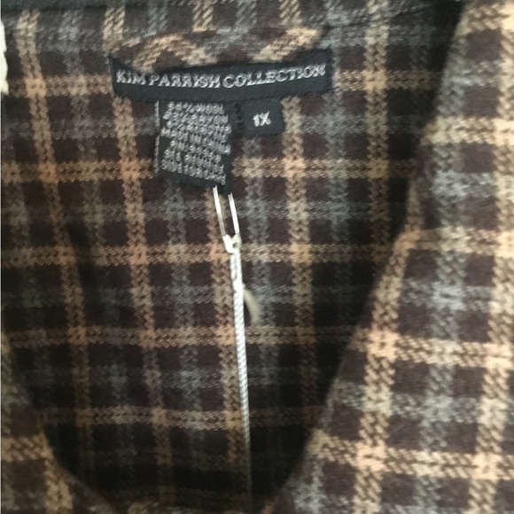 NWT Kim Parrish Collection Vintage Winter Cropped Top - Picture 2 of 13